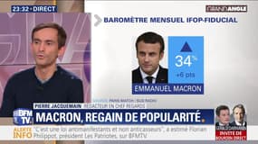 Emmanuel Macron, regain de popularité