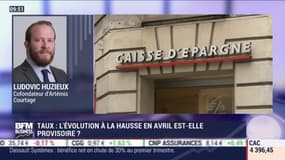 Ludovic Huzieux (Artémis Courtage): L'évolution à la hausse des taux des crédits immobiliers en avril est-elle provisoire ? - 23/04