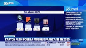 Carton plein pour la musique française en 2025