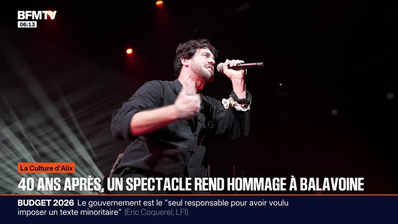 40 ans après, un spectacle rend hommage à Balavoine - 16/01