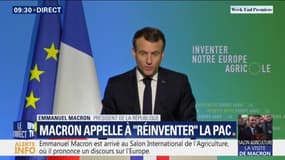 Sortie du glyphosate: Emmanuel Macron y voit "l'opportunité pour de nombreuses filières d'évoluer"