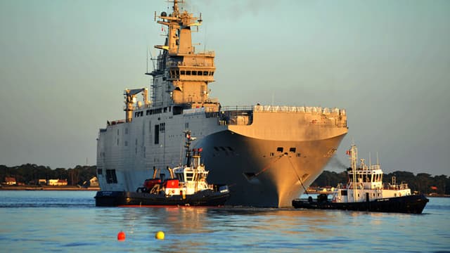 75% des Français estiment que refuser de livrer le Mistral ne sera pas efficace pour régler le conflit entre l'Ukraine et la Russie.