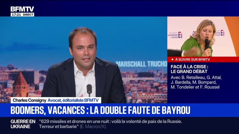 Boomers, vacances, la double faute de Bayrou - 28/08