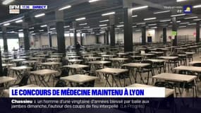 Le concours de médecine maintenu à Lyon 