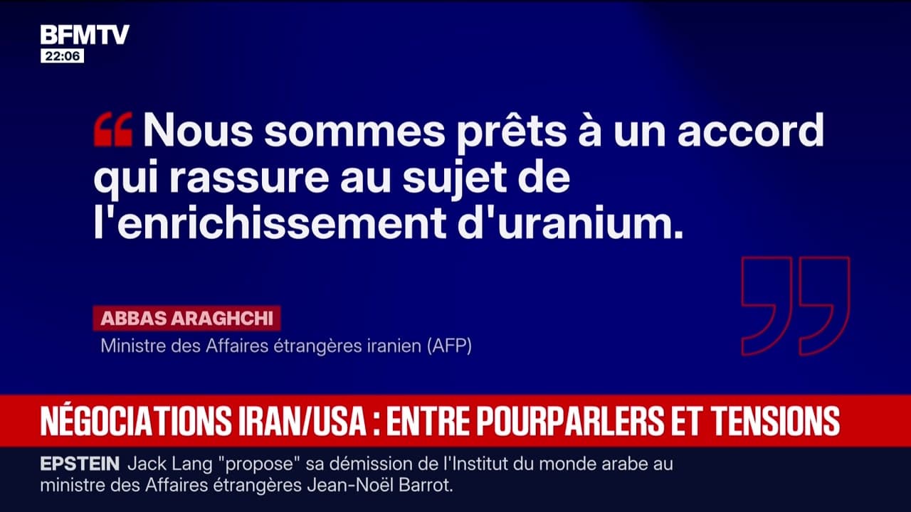 Iran/USA : un accord sur le nucléaire ou la guerre ? - 07/02 Kép