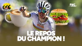 Tour de France : Burger, coiffeur... Pogacar a bien profité de la journée de repos