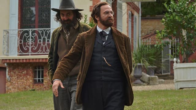 Guillaume Gallienne et Guillaume Canet, dans la peau de Paul Cézanne et Emile Zola, pour le film "Cézanne et moi".