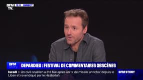 "Plus d'une fois sur deux, quand il croise une femme, il ne peut pas s'empêcher de tenir des propos sexuels": Tristan Waleckx (journaliste à "Complément d'enquête") réagit aux images du voyage de Gérard Depardieu en Corée du Nord