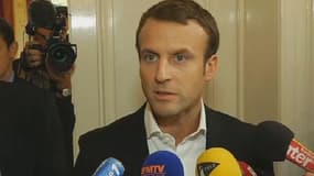 "Les jeunes générations veulent devenir entrepreneurs, pas fonctionnaires", a lancé Emmanuel Macron à Londres.