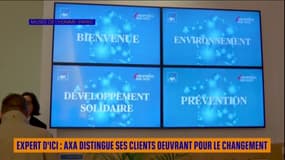 Expert d'ici : AXA distingue ses clients œuvrant pour le changement