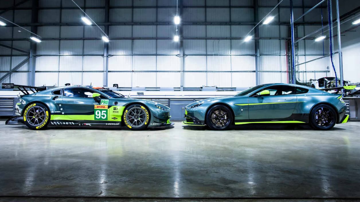 La GT8 se place entre la V8 Vantage S et la V8 Vantage GTE, un monstre taillé pour la piste et homologué pour la route. La GT8 se place entre la V8 Vantage S et la V8 Vantage GTE, un monstre taillé pour la piste et homologué pour la route.