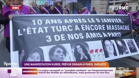 Une manifestation kurde, prévue samedi à Paris, inquiète les autorités