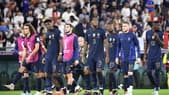 Les Bleus lors de France-Tunisie au Mondial au Qatar, le 30 novembre 2022