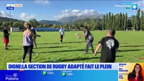 Digne-les-Bains: la section de rugby adapté fait le plein