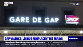 Gap-Valence: les bus remplacent les trains pendant les travaux 