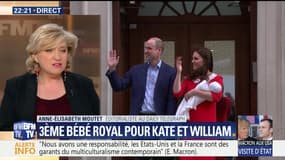 Royaume-Uni: Kate Middleton a donné naissance à son troisième enfant (1/2)