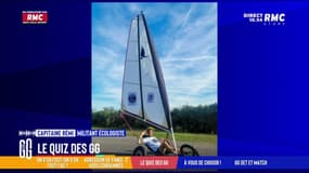 Capitaine Rémi raconte son défi Paris-Nantes en char à voile dans "Les Grandes Gueules"