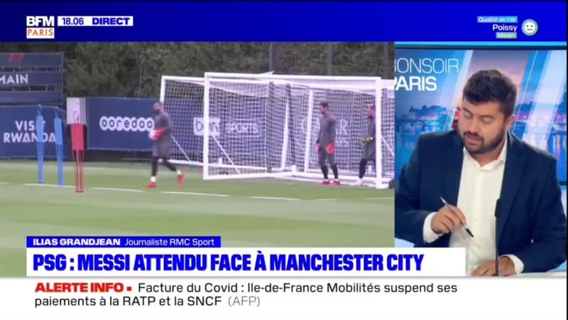 PSG: Lionel Messi attendu face à Manchester City