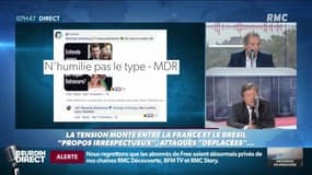 L'ambassadeur du Brésil minimise la polémique créée par Bolsonaro sur le physique de Brigitte Macron