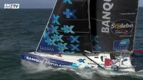 Le leader du Vendée Globe Armel Le Cléac'h donne de ses nouvelles