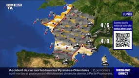 La météo pour ce dimanche 8 décembre 2024