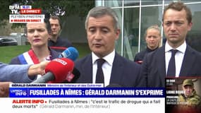 Gérald Darmanin sur les fusillades à Nîmes: "Nous avons une guerre contre la drogue qui est très difficile"