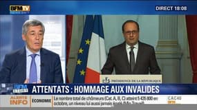 Attentats de Paris: "Le discours de François Hollande doit incarner la volonté de la France à résister à ceux qui veulent nous détruire", Henri Guaino