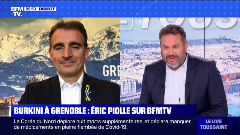 Eric Piolle confirme qu'il maintient le projet des burkinis dans les piscines Grenoble