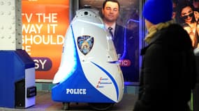 Le robot "K5" de la police de New York le 28 novembre 2023