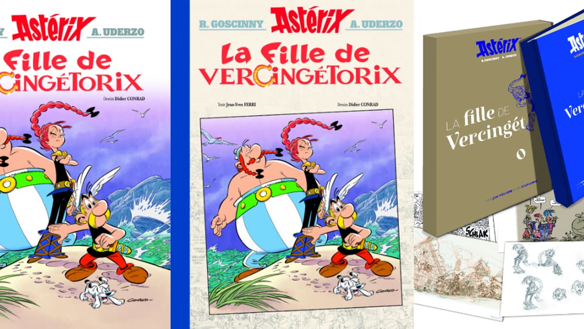 Les différentes éditions du nouveau Astérix, La Fille de Vercingétorix.