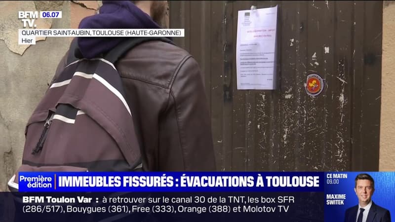 Toulouse: deux nouveaux immeubles du centre-ville évacués ce week-end en raison d'un risque d'effondrement