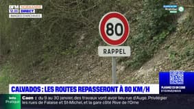 Retour aux 80km/h sur les routes du Calvados