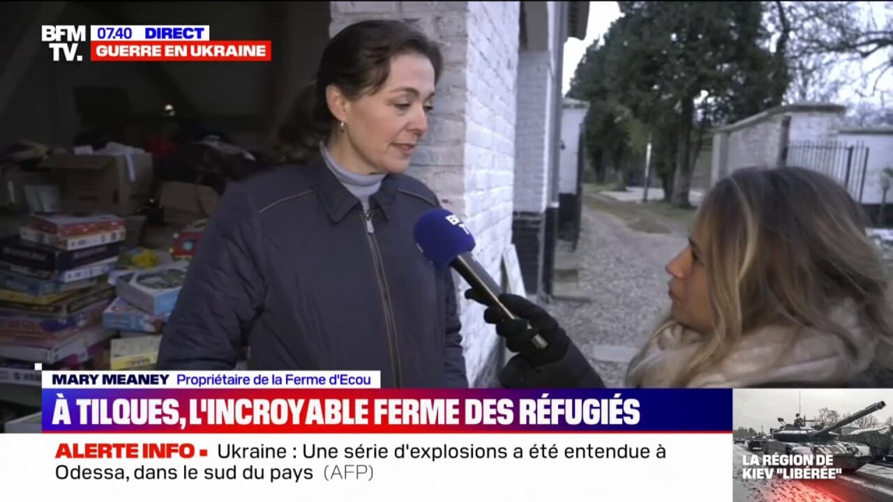 À Tilques, une ancienne ferme reconvertie en centre de prise en charge des réfugiés ukrainiens À Tilques, une ancienne ferme reconvertie en centre de prise en charge des réfugiés ukrainiens