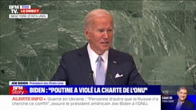 Joe Biden: "C'est la guerre de la Russie qui aggrave l'insécurité alimentaire, et seule la Russie peut y mettre fin"