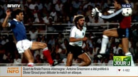 BFMTV do Brasil - 04/07 - France-Allemagne: Deschamps a attendu le dernier moment pour annoncer l'équipe titulaire