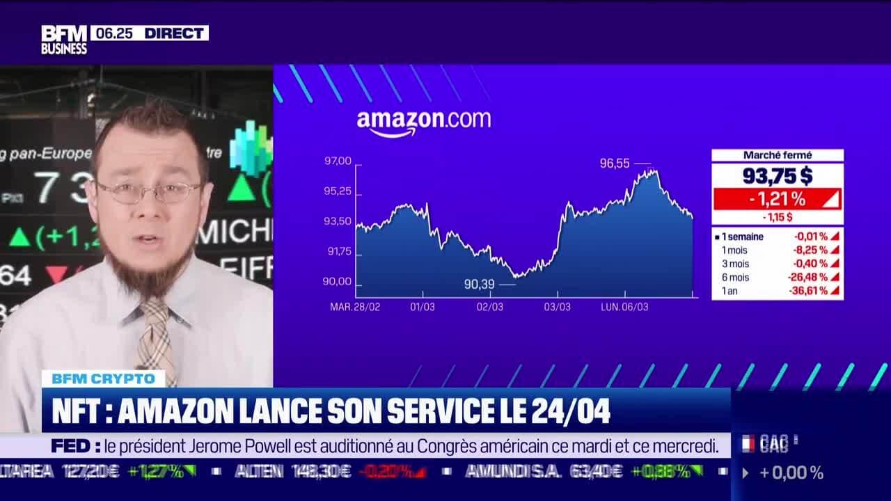 BFM Crypto: NFT, Amazon lance son service le 24 avril prochain - 07/03