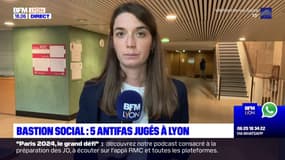 Lyon: cinq antifas jugés pour avoir condamné la porte du local d'une association d'extrême droite
