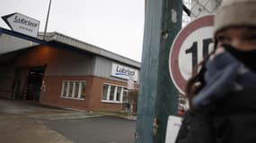 Entrée de l'usine chimique Lubrizol, à Rouen en Seine-Maritime. L'exploitation de l'suine a été stoppée, ont annoncé mardi les ministres de l'Intérieur et de l'Ecologie.