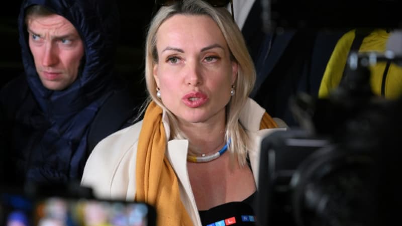 Marina Ovsiannikova, la journaliste russe opposée à la guerre en Ukraine, a été arrêtée
