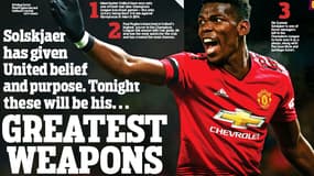 L'article du jour du Daily Mail sur Manchester United-PSG