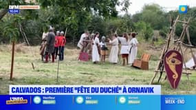 Dans le Calvados, le parc Ornavik tient la première "fête du Duché de Normandie" jusqu'à ce samedi 10 août
