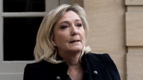 Marine Le Pen le 15 décembre 2022 à Matignon 