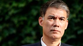 Le premier secrétaire du Parti Socialiste, Olivier Faure, lors d'un meeting au Sénat, le 17 juillet 2019