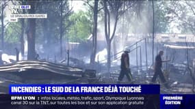 Le Gard touché par quatre incendies, dont un dans un camping avec 3000 personnes au Grau-du-Roi