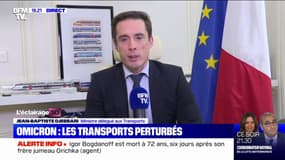 Selon Jean-Baptiste Djebbari, le taux d'absentéisme dans le secteur des transports est "inférieur à 15%"
