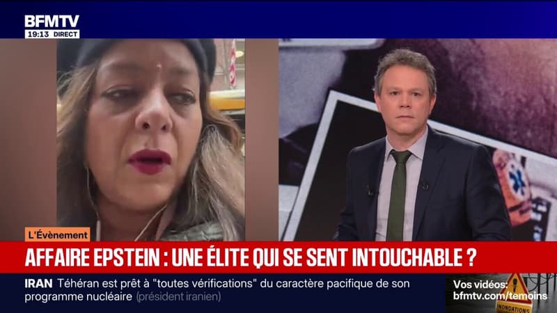 "C'est un deuxième #MeToo qui arrive", estime Sandra Muller, journaliste et initiatrice de #Balancetonporc à propos de l'affaire Epstein