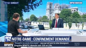 Notre-Dame: confinement demandé