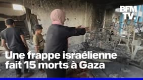 Gaza : une frappe israélienne fait au moins 15 morts dans une école transformée en refuge 