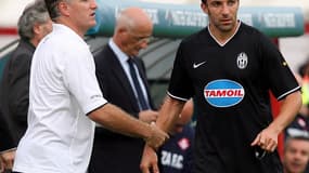 Didier Deschamps et Alessandro Del Piero