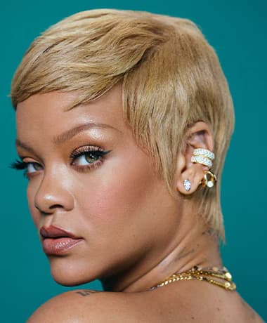 Rihanna pour sa campagne Fenty Hair